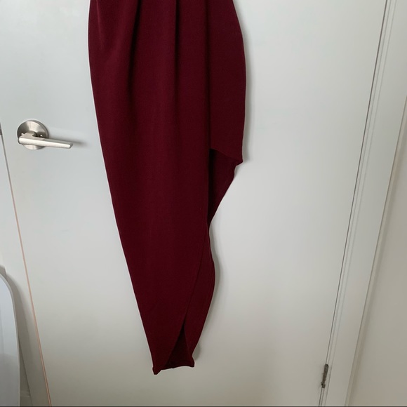 Boohoo One Shoulder MIDI Dress - Picture 3 of 4